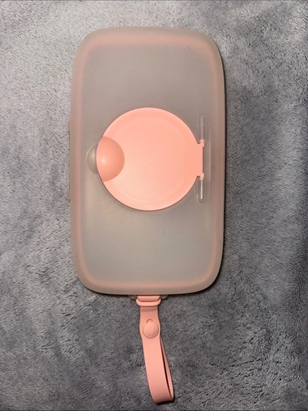 Skip Hop Wipes Case with Flip Lid - Blush Pink